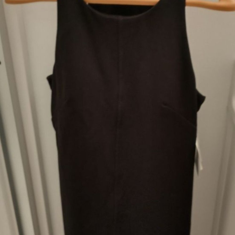 Athleta Whirlwind Tank Dress NWT Size Medium Color Black